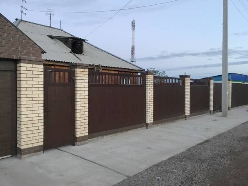 Забор DoorHan в Новосибирске с установкой